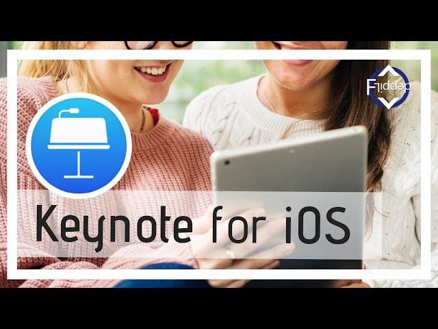 How To use Keynote - Complete Beginners Tutorial on iPad 2019