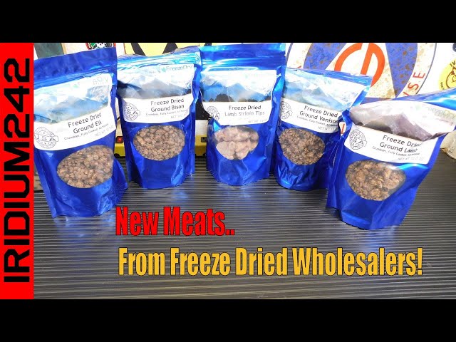 New Meats From Freeze Dried Wholesalers!