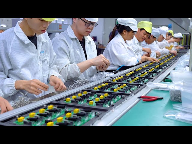Inside the Professional PCB Assembly Process at a Leading Chinese Company