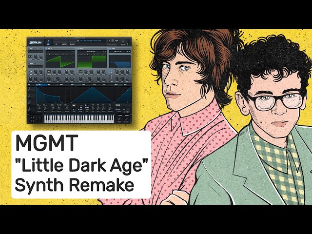 MGMT - Little Dark Age (Instrumental Synth Remake)