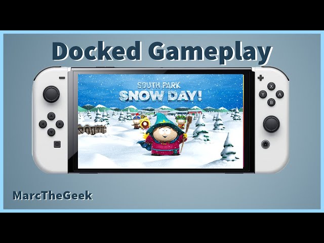 South Park: Snow Day! Docked Gameplay on Nintendo Switch