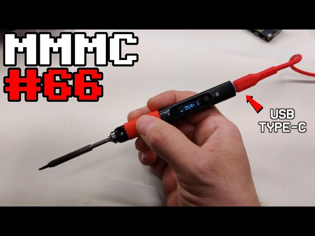 The Pinecil soldering iron is surprisingly good