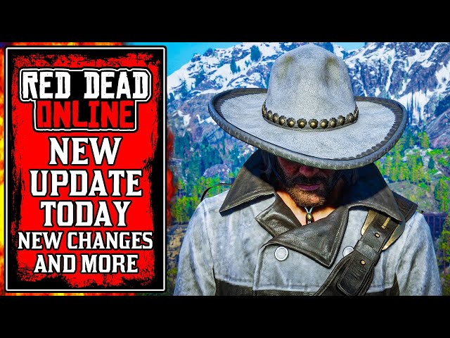 The NEW UPDATE to Red Dead Online Today! (RDR2 New Update)