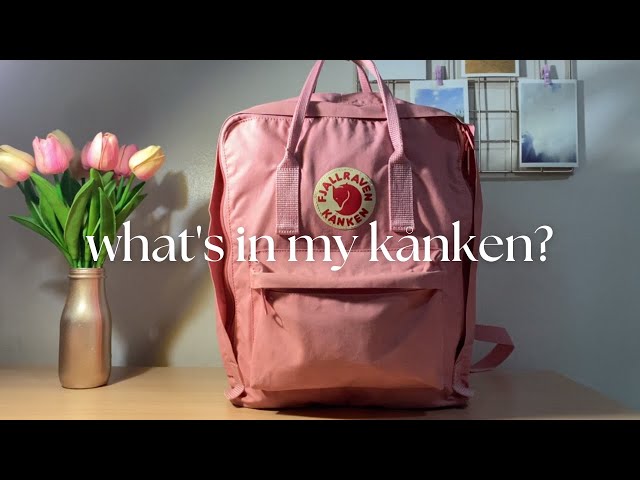 💗what’s in my Kånken: grad school student & work edition💗
