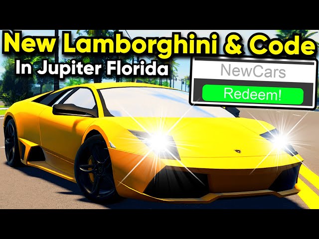 *NEW* LAMBORGHINI + CARS & MONEY CODE IN JUPITER FLORIDA!