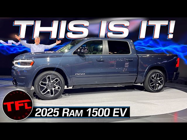 The All-New 2025 Ram 1500 EV Will Blow You Away with Its Towing, Payload, and Driving Range!