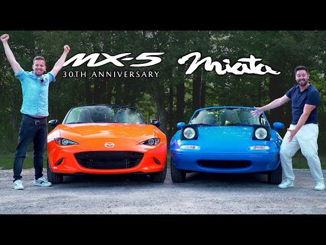 $40,000 Mazda MX-5 vs $5,000 MX-5 // 30th Anniversary Meets NA Miata