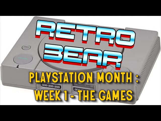 Retro Bear's Playstation Month : Playstation 1 Games