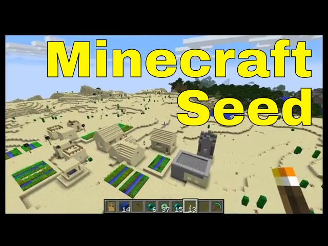 Minecraft World - Live stream Minecraft 1.12 Seed Showcase - Hamlet