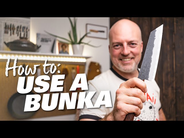 How to Use a Bunka - Japanese Kitchen Knife Skills