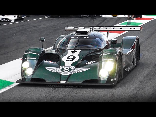 2000 Bentley EXP Speed 8 Development Prototype w/ Cosworth DFR V8: Warm Up, Accelerations & Sound!