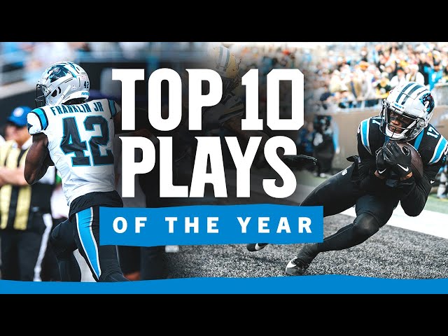 The Top 10 Plays Of The 2023 Season | Carolina Panthers