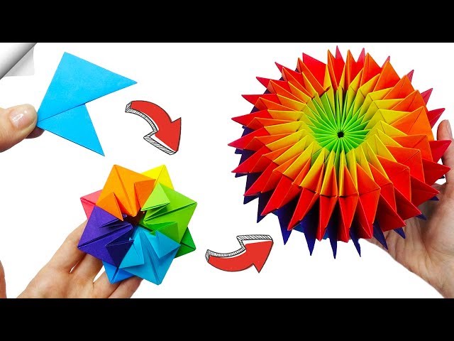 7 Craft ideas with paper | Paper toys