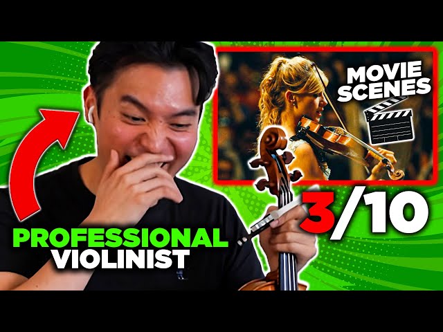 Professional Violinist Rates Musicians in Movies [Part 1]
