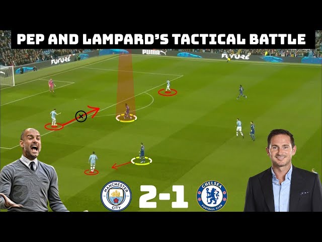 Tactical Analysis: Manchester City 2-1 Chelsea | Guardiola vs Lampard | The Midfield Battle