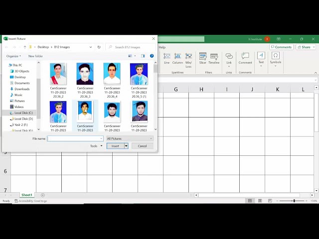 7)How To Create Picture Lookup In Excel 👉 image lookup || Advance Excel 2023