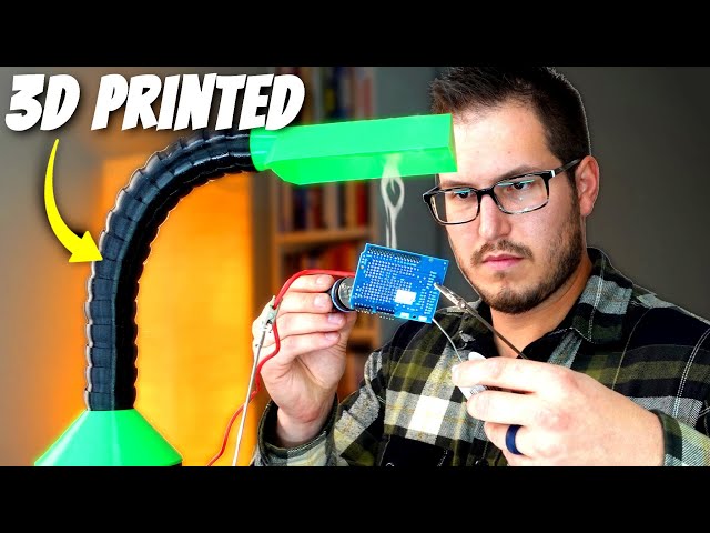 3D Printed Modular Soldering Fume Extractor