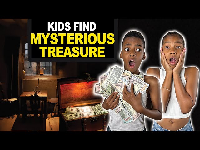 KIDS FIND MYSTERIOUS TREASURE