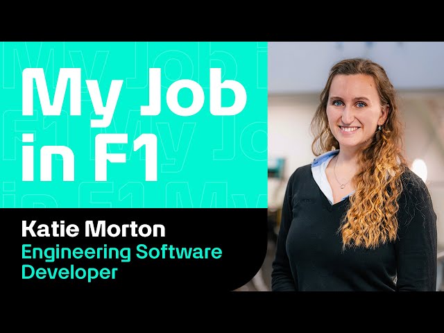 My Job in F1: Katie | Engineering Software Developer