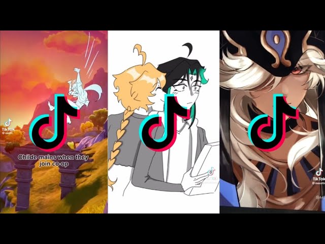 Genshin Impact Tiktok Compilation that cured my anxiety