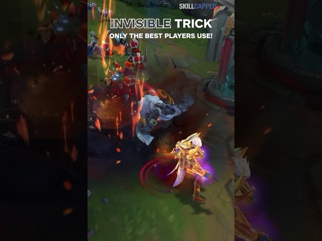 The INVISIBLE Trick ONLY the BEST Players Use! #leagueoflegends