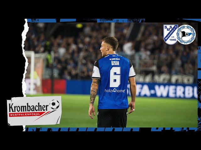 Krombacher Westfalenpokal -  SuS Westenholz gegen Arminia Bielefeld
