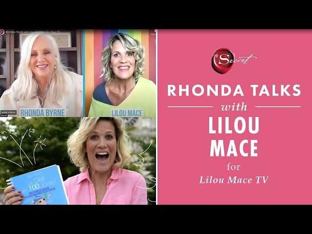 Lilou Mace and Rhonda Byrne on The Secret book series and appearing on Oprah | RHONDA TALKS