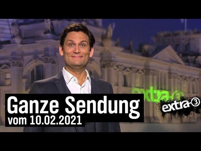 Extra 3 vom 10.02.2021 mit Christian Ehring | extra 3 | NDR
