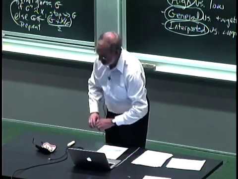 MIT 6.00 Intro to Computer Science & Programming, Fall 2008
