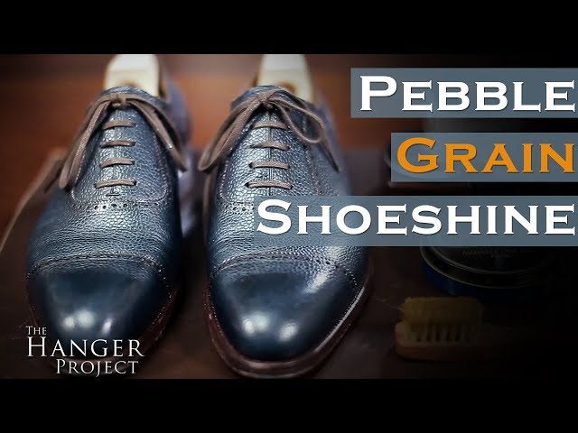 How To Shine Pebble Grain Leather Shoes