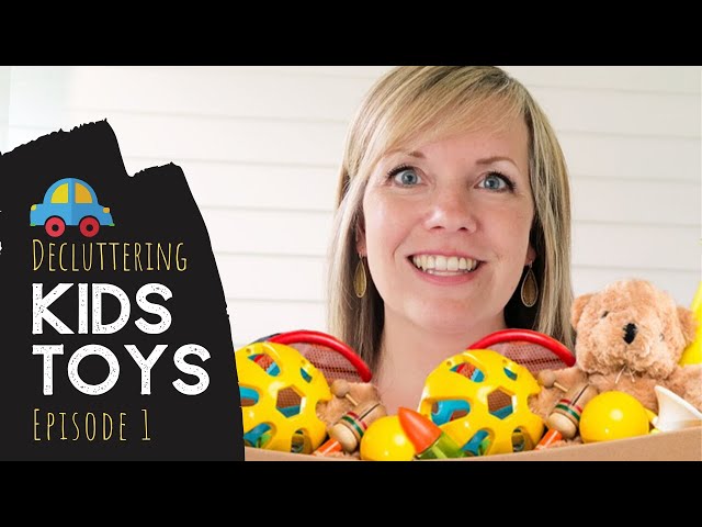 Trick to Organize Kids Toys in 20 MIN! (Simplify Toys Series Ep. 1)