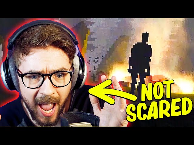 TRY NOT TO GET SCARED CHALLENGE | 3 Scary Games