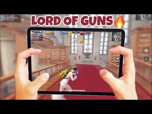 LORD OF GUNS 🔥| iPad Pro 2020 Pars |  4 Finger + Full Gyro | Pubg Mobile #39