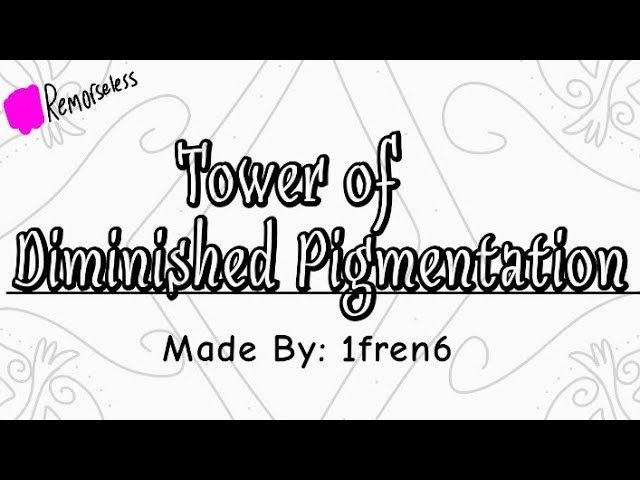 "Tower of Diminished Pigmentation" by 1fren6 (JToH Whitelist)