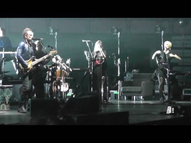 Peter Gabriel "Shock the Monkey" w/ Sting in Edmonton July 24, 2016 Rock Paper Scissors Tour