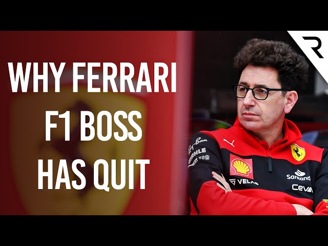 The failure and fallouts behind Ferrari's F1 team boss deciding to quit