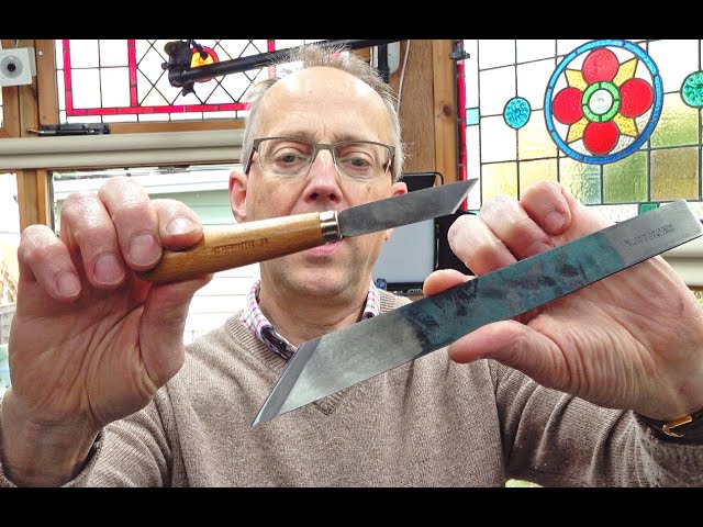 How I Sharpen New Leather Skiving Knives, hints and tips