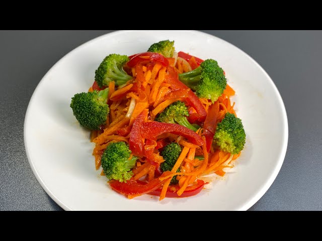 A fasting dish without meat, fish, eggs and dairy products! Recipe with broccoli.