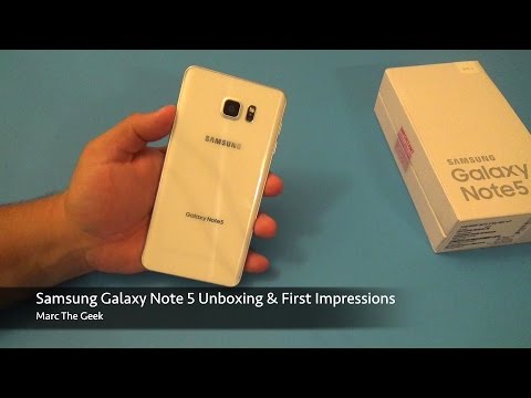 Samsung Galaxy Note 5 Videos