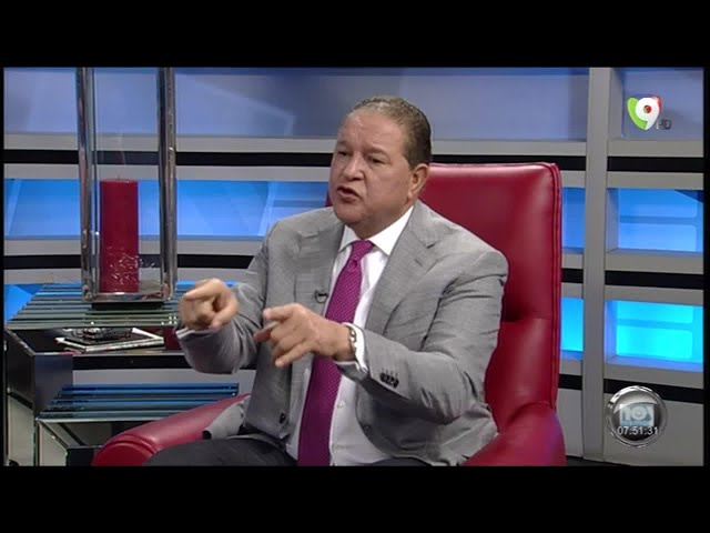Entrevista a Alejandro Montas El Director General De La CAASD En Hoy Mismo - 2/2