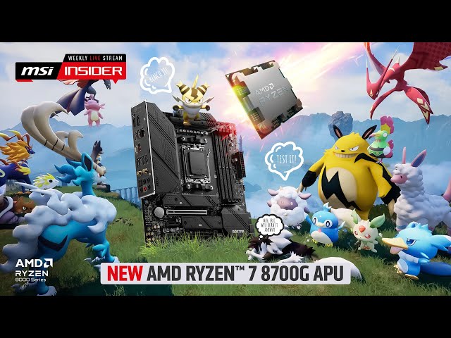 New AMD Ryzen 7 8700G APU put to the test