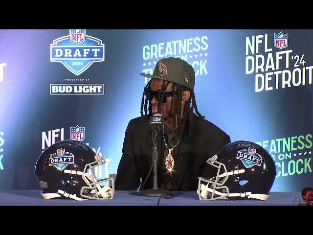 Marvin Harrison Jr NFL Draft press conference
