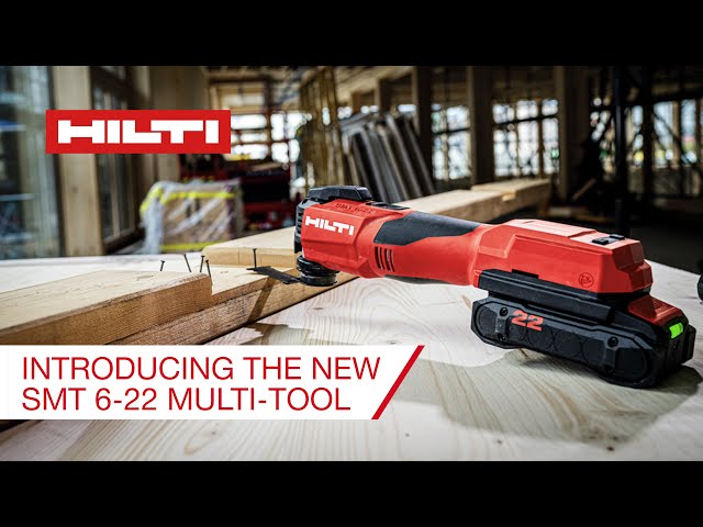 ANNOUNCING the Hilti Multi-tool SMT 6-22 - It’s finally here!