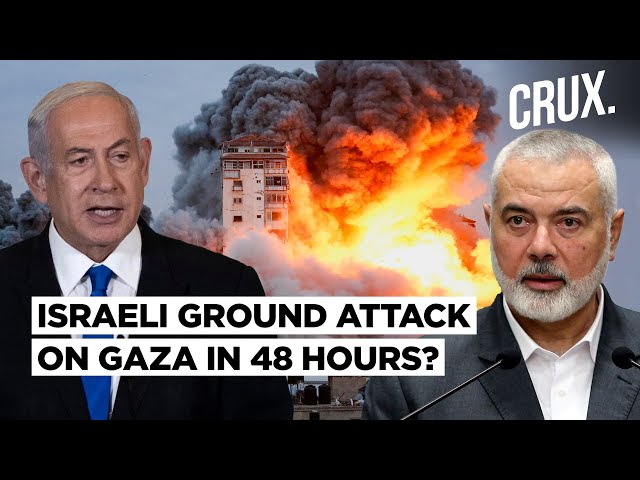 Israel Gathers 100000 Troops, Hamas Holds 100 Hostage, US Moves Carrier Strike Group | Palestine War