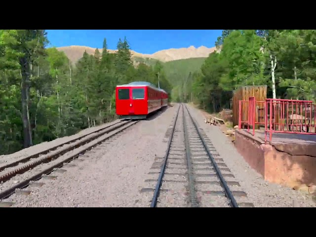 Pikes Peak Cog Railway Full Ride POV, 2022