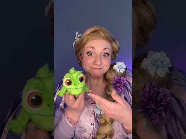 All the lies I’ve told kids about my stuffed Pascal doll #tangled #lying #shorts #funny