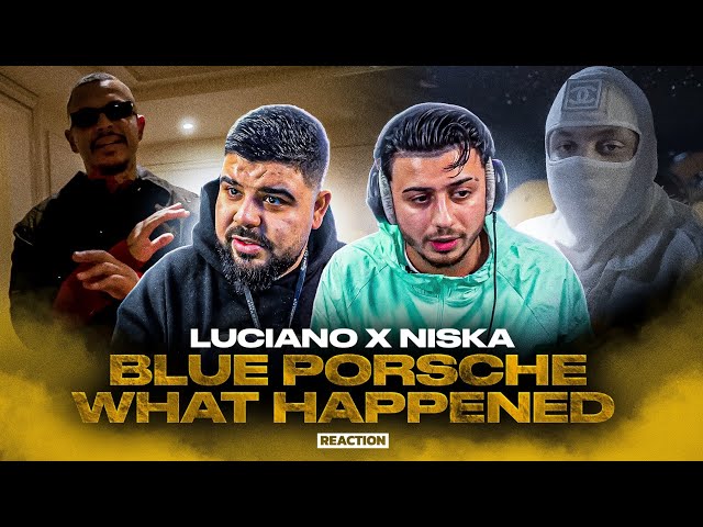 DER BESTE RAPPER IN DEUTSCHLAND ?! 🤔 LUCIANO x NISKA - BLUE PORSCHE / WHAT HAPPENED | Reaction