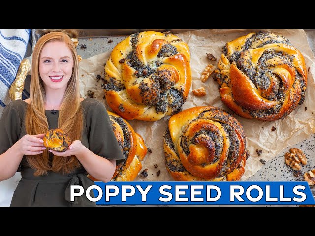 Amazing Apricot & Walnut Poppy Seed Rolls Recipe | Super Soft & Fluffy!
