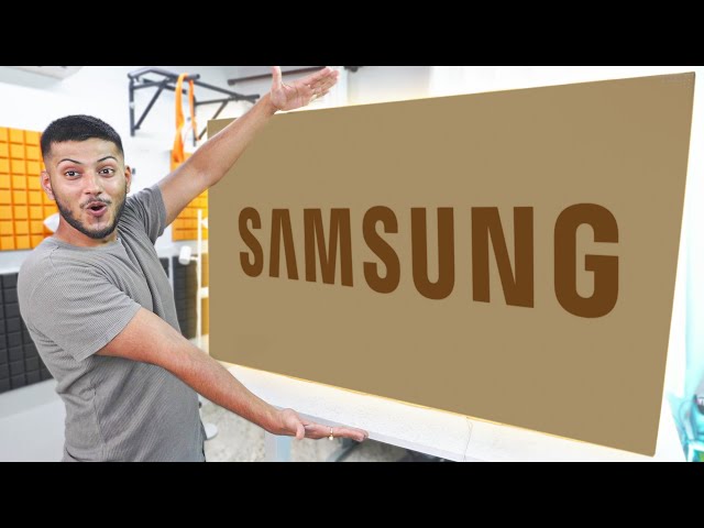 Samsung Crystal 4K Pro TV Unboxing !