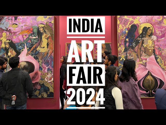 India Art Fair -2024 | Nsic Okhla | World biggest Art fair in New Delhi